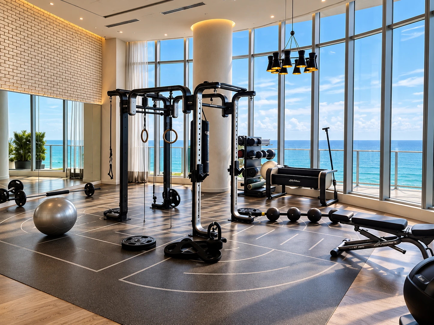Lyfe Resort gym