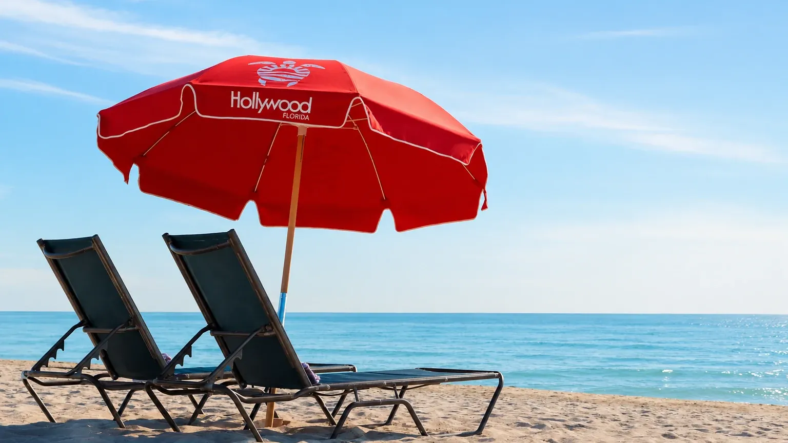 Costa Hollywood beach service on Hollywood Beach