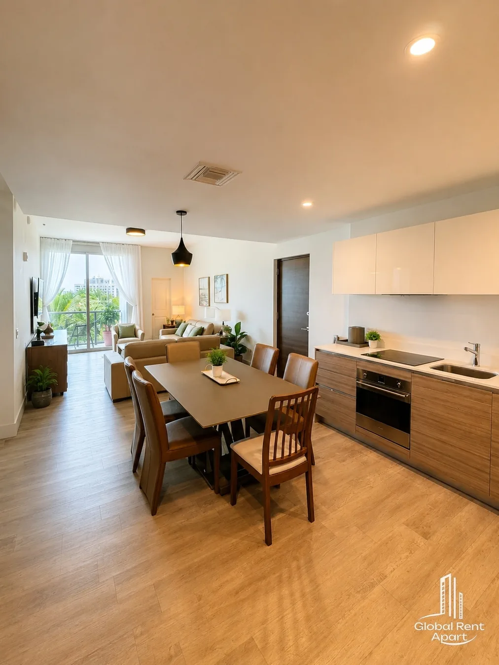 Spacious Hollywood Beach Apartment for 4/5, views photo 3