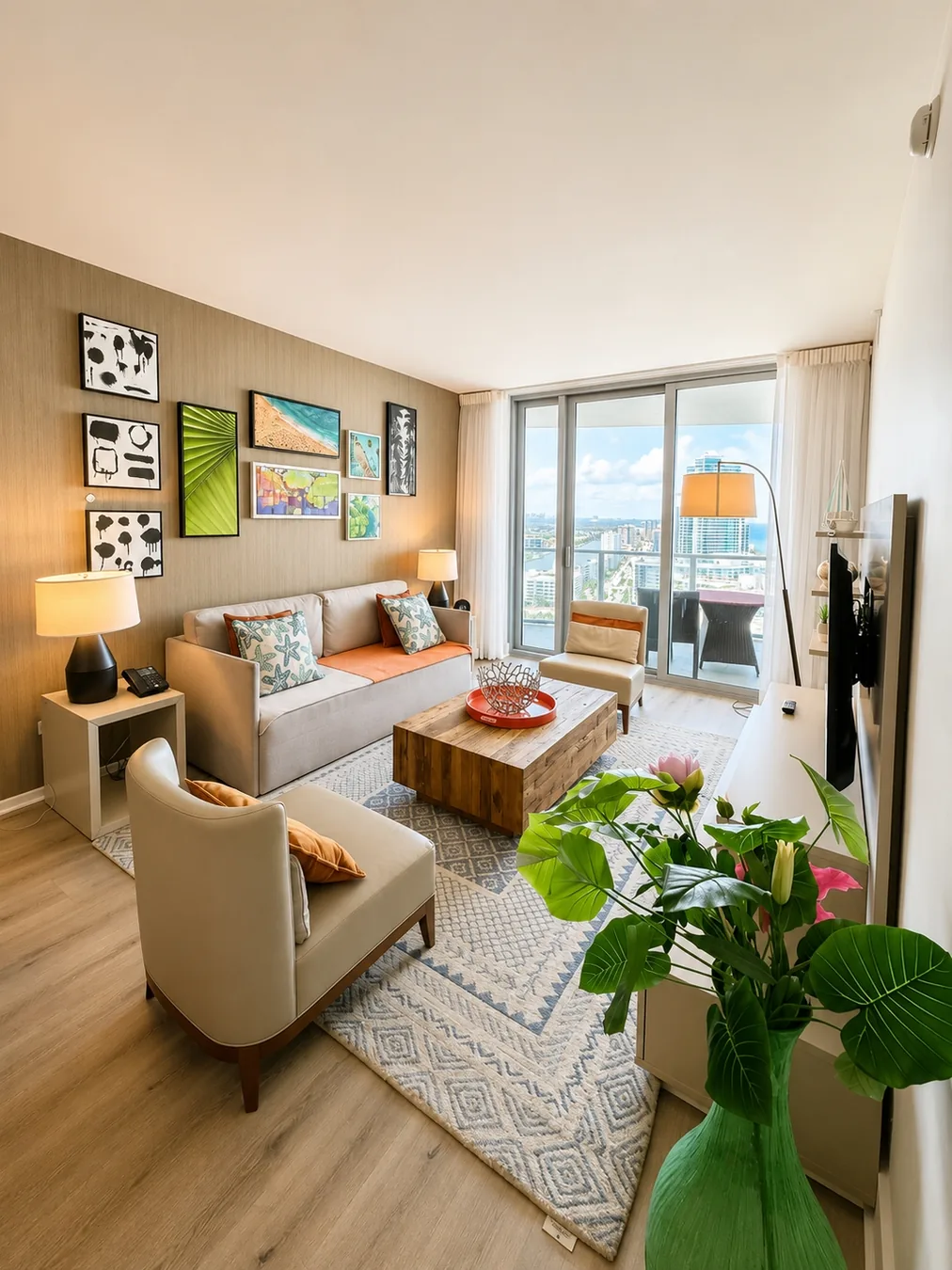 LYFE Resort – Balcony with Partial sea View, 4pax photo 1