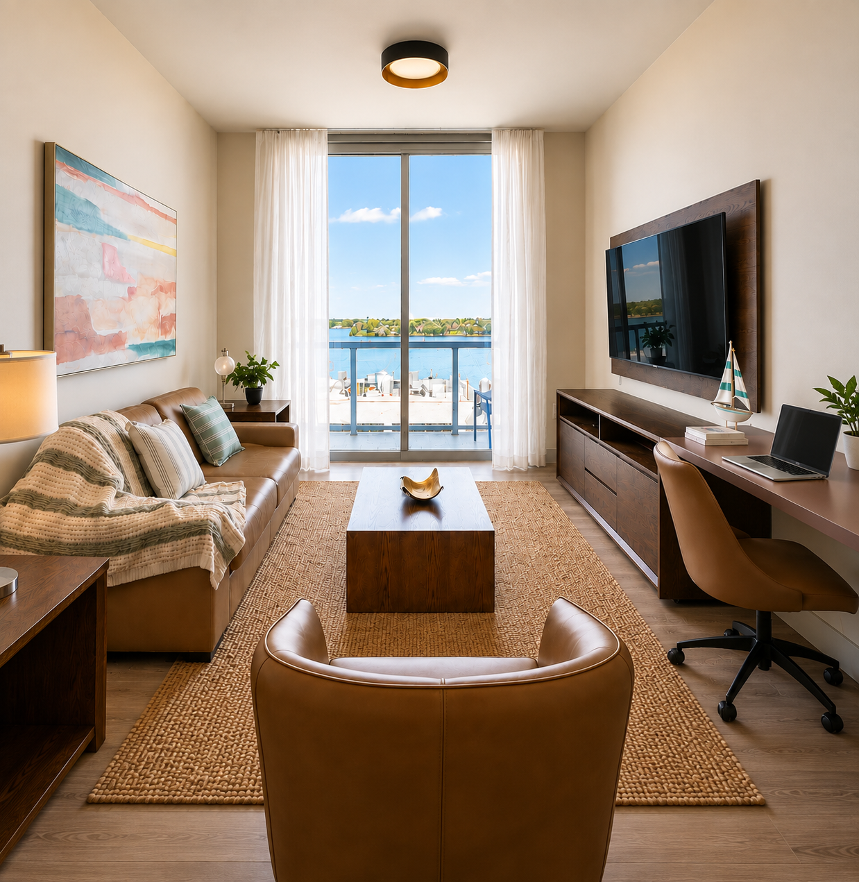 Professionally managed vacation rental interior