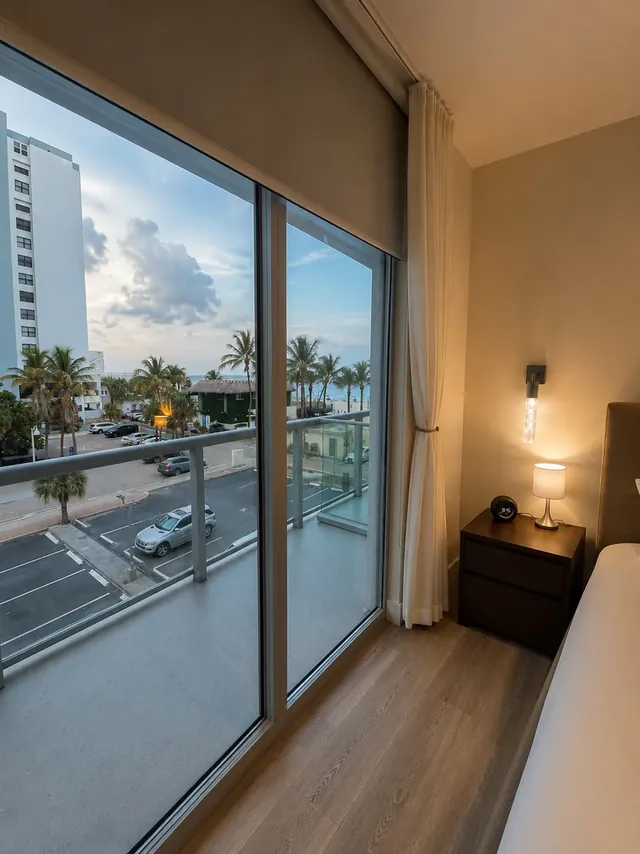 Modern apartment with balcony and partial sea view photo 6