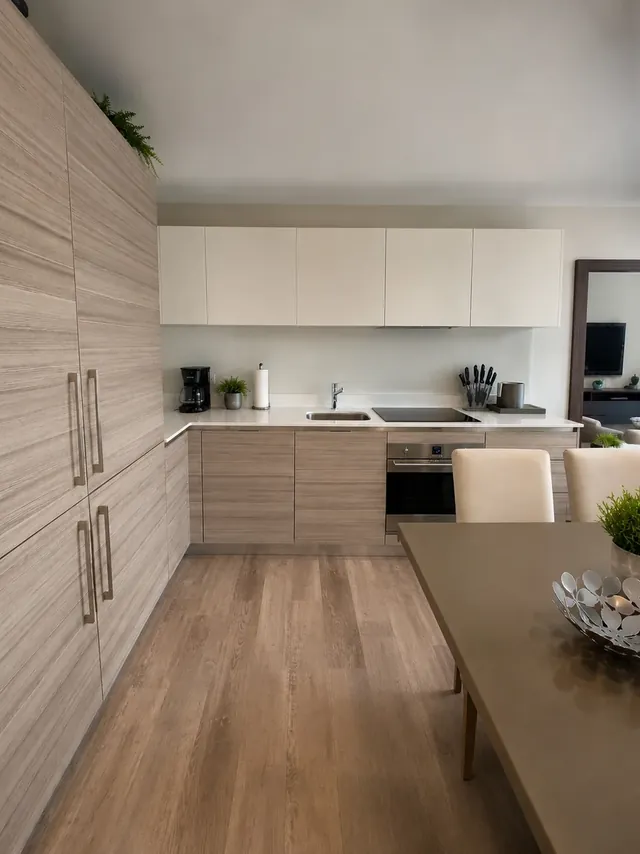 Modern apartment with balcony and partial sea view photo 13