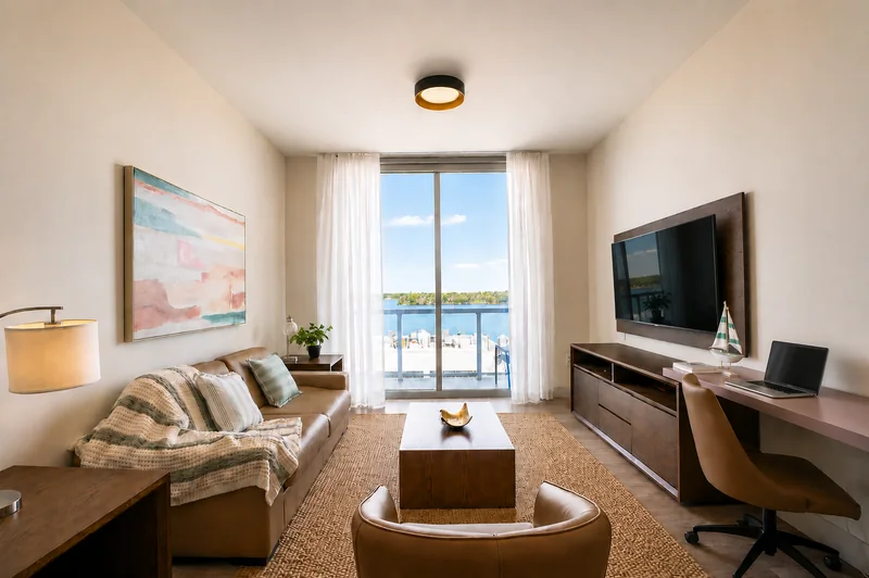 Private apartment near Hollywood Beach